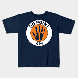 OPKM White & Orange Seal Kids T-Shirt